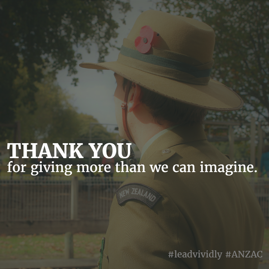 THANK YOU for giving more than we can imagine. 